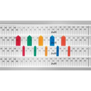 Orbis plannerpijlen kunststof B 7 mm transparant blauw 528955