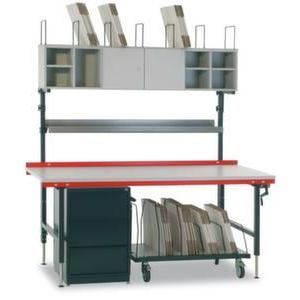 Orbis ladenblok voor paktafelsysteem 2000 HxBxD 785x535x600 mm 3 laden centrale sluiting 520937