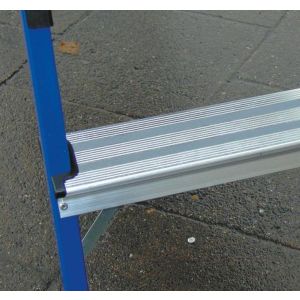 Orbis werkplatform aluminium treden metplatform 2x2 H 0,47 m gewicht 8,0 kg fenolhars-zeefdruk-plaat 203423