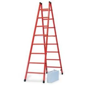 Orbis ladder met sporten bomen-sporten glasvezel boom L 2,44 m 2x8 sporten 480857
