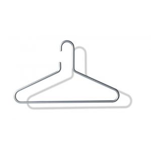 Orbis kleerhangers aluminium zilver 500406