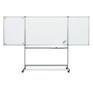 Orbis flip-over mobiel 6 m2 2 draaidelen kunststof HxBxD 195x158x65 cm ovalenbuis zilver 527524