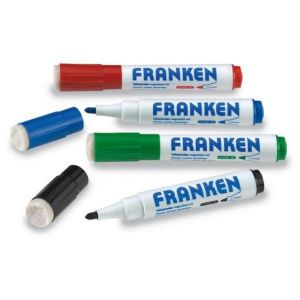 Orbis CombiMarker dikte 1-3 mm magnetisch dop met wisser rood 521829