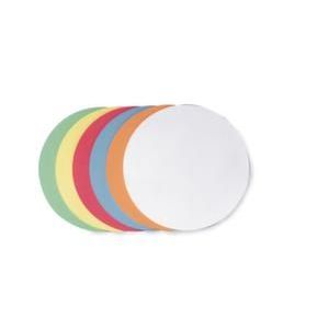 Orbis presentatiekaart diameter 195 mm rond kleur assortiment 962643