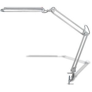 Orbis bureaulamp arm L 670 mm 6500 kelvin tafelklem werkpositie H 420 mm zilver 527825