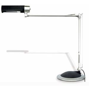 Orbis bureaulamp arm L 410 mm 2700 kelvin stand- en tafelklem werkpositie H 540 mm zilver-zwart 527830