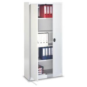 Orbis universele kast HxBxD 1950x940x400 mm 4 legborden RAL 7035 407895