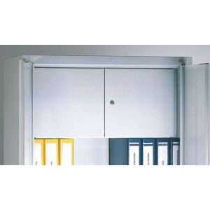 Orbis universele kast HxBxD 1950x930x400 mm 3 legborden met waardekluis RAL 7035 953154