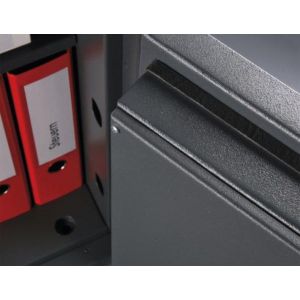 Orbis documentenkluis 30 minuten brandveilig veiligheidsklasse 2 HxBxD 450x505x450 mm 1 legbord ordner capaciteit 5 gewicht 65 kg 528351