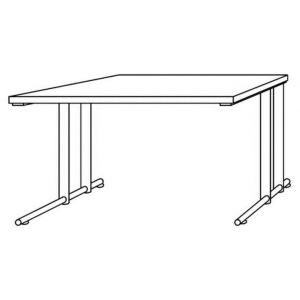 Orbis bureau HxBxD 720x1200x800 mm noten 507047