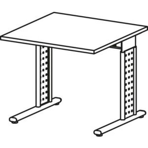 Orbis bureau C-poot HxBxD 680-820x800x800 mm beuken 207135