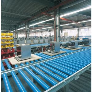 Orbis kunststof rollenbaan baan BxL 0,6x1,5 m asafstand 75 mm 399588