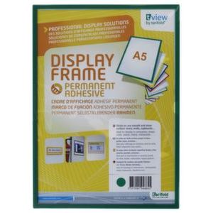 Orbis display ABS voor DIN A5 zelfklevend groen 527700