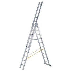 Orbis reformladder industrie aluminium L 3,00-6,90 m 3x10 sporten 203597