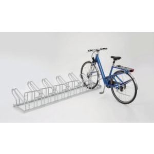 Orbis fiets-beugelrek L 2100 mm 2x6 plaatsen geschroefd dubbelzijdig verzinkt 376822