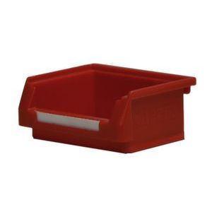 Orbis magazijnbak PE HxBxD 45x105x85/65 mm rood 337944