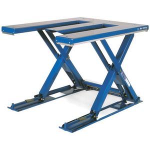 Orbis schaarheftafel draagvermogen 1 T LxB 1350x1050 mm hefhoogte 800 mm E-platform 141228