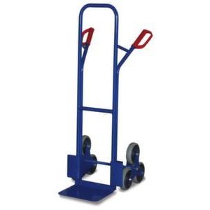 Orbis 3ster trappensteekwagen draagvermogen 200 kg steekplaat BxD 320x250 mm HxB 1310x610 mm staal RAL 5010 531470