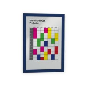 Orbis zelfklevende informatielijst magnetische voorkant DIN A4 lijst beide kanten donkerblauw 531290