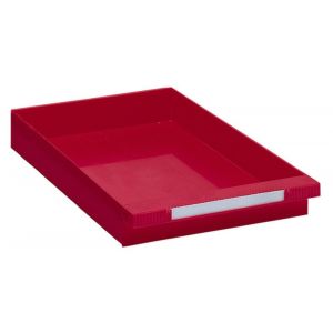 Orbis lade voor combi-ladensysteem voor behuizing HxBxD 102x242x345 mm rood 209595