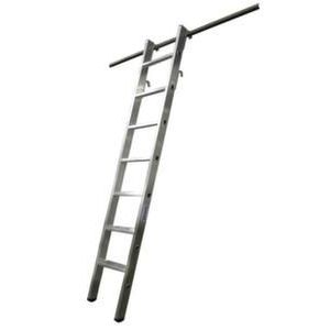 Orbis stellingladder aluminium 4 haken 7 treden boom L 1,95 m 203652