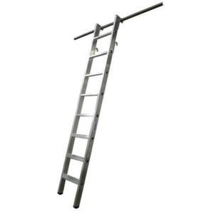 Orbis stellingladder aluminium 4 haken 8 treden boom L 2,20 m 203654