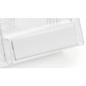 Orbis zelfklevende etiketten met folie voor transparante zichtbakken met B 186 mm 527521