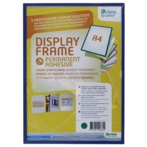 Orbis display ABS voor DIN A4 zelfklevend blauw 527707