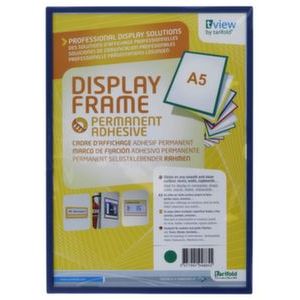 Orbis display ABS voor DIN A5 zelfklevend blauw 527695