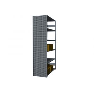 Orbis zijwand voor inhaakstelling HxD 2500x600 mm geperforeerde plaat verzinkt 870705