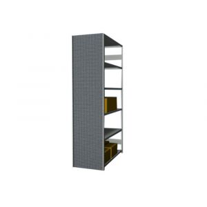 Orbis zijwand voor inhaakstelling HxD 2500x800 mm geperforeerde plaat verzinkt 870738