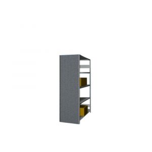 Orbis zijwand voor inhaakstelling HxD 2000x600 mm geperforeerde plaat RAL 7035 870884