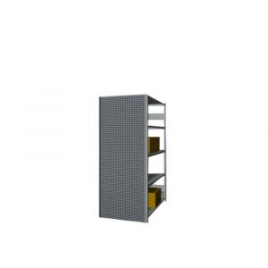 Orbis zijwand voor inhaakstelling HxD 2000x800 mm geperforeerde plaat RAL 7035 870931