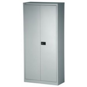 Orbis garderobe- en -ordnerkast staalplaat 3 puntsluiting kledingstang HxBxD 1950x914x400 mm zilver 528018