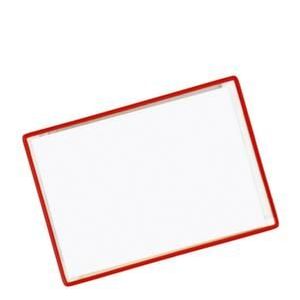 Orbis hang-zichtmap kunststof DIN A4 liggend formaat rood 505167