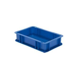 Orbis Euronorm-stapelbak 2,7 L HxLxB 75x300x200 mm wanden-bodem gesloten blauw 203971