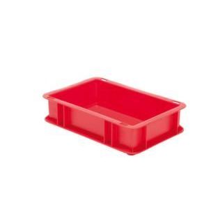 Orbis Euronorm-stapelbak 2,7 L HxLxB 75x300x200 mm wanden-bodem gesloten rood 203972