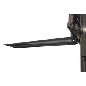 Orbis vorkverlenging L 1800 mm voor vorkdwarsdoorsnede HxB 100x45 mm onderzijde open RAL 7021 531865