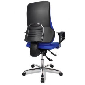 Orbis draaistoel koninklijk blauw HxBxD 450-570x500x460 mm inclusief armleuning 139117