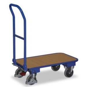 Orbis platformwagen staalbuis vouwbaar draagvermogen 250 kg laadvlak LxB 900x600 mm RAL 5010 402054