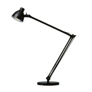 Orbis LED-bureaulamp arm L 840 mm 3000 Kelvin tafelvoet zwart 139630