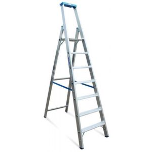 Orbis ladder aluminium bordes H 0,95 m 4 treden inclusief bordes 139762