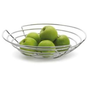 Orbis mand voor groenten en fruit HxD 100x360 mm verchroomd staal 141680