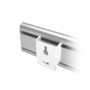 Orbis railsysteem voor wandbevestiging L 1200 mm aluminium 143057