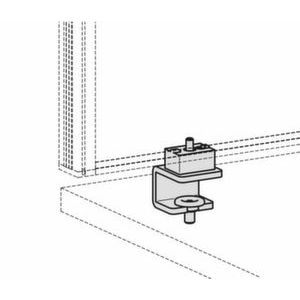 Orbis 2tafelklemmen voor bureauwand 145065