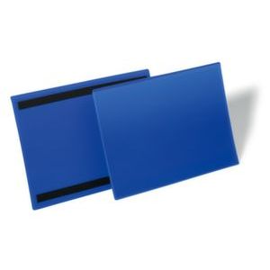 Orbis etikettenhoes magnetisch A4 liggend HxB 225x311 mm donkerblauw 146374