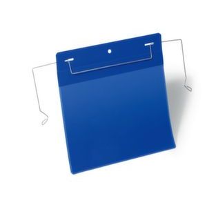 Orbis draadbeugelhoes A5 liggend PP HxB 163x223 mm blauw-transparant 146382