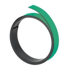 Orbis magneetstrip LxB 1000x15 mm dikte 1 mm beschrijfbaar groen 147072