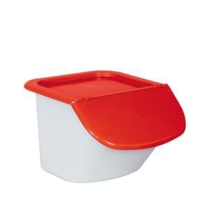 Orbis ingrediëntendispenser 15 L PP HxBxD 280x400x440 mm wit-rood 157815