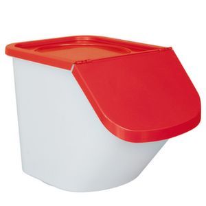 Orbis ingrediëntendispenser 40 L PP HxBxD 450x430x610 mm wit-rood 157823